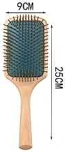 Дерев'яна щітка для волосся - Yeye Paddle Brush — фото N2