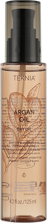 УЦЕНКА Питательное масло для нормальных и сухих волос - Lakme Teknia Argan Oil Dry * — фото N1