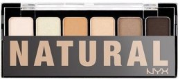 Духи, Парфюмерия, косметика Палетка теней для век - NYX Professional Makeup The Natural Shadow Palette