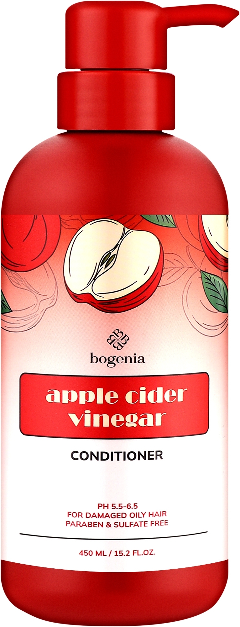 Кондиционер для волос "Apple Cider Vinegar" - Bogenia Conditioner — фото 450ml