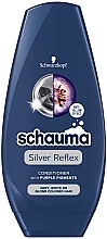Парфумерія, косметика Кондиціонер для сивого волосся - Schauma Silver Reflex Anti-Yellow Conditioner With Purple Pigments