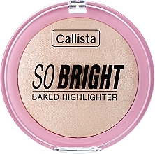 Хайлайтер для лица - Callista So Bright Baked Highlighter — фото N2