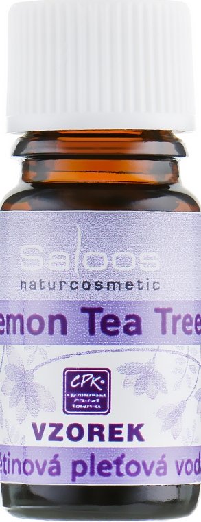 Лосьйон для обличчя "Лимон і чайне дерево" - Saloos Naturcosmetic (міні)