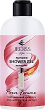 Парфумерія, косметика Парфумований гель для душу "Pour Femme" - Jediss Perfumed Shower Gel