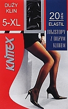 Колготки для жінок "Elastil" 20 Den, Nero - Knittex — фото N4