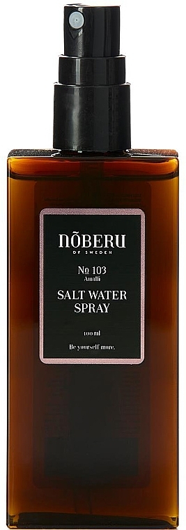Солевой спрей для волос - Noberu of Sweden №103 Amalfi Salt Water Spray — фото N1