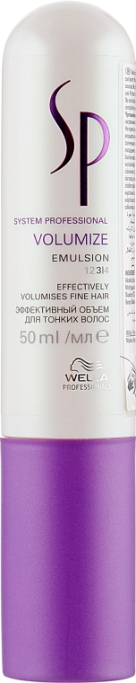 Емульсія для об'єму волосся - Wella SP Volumize Emulsion — фото N1