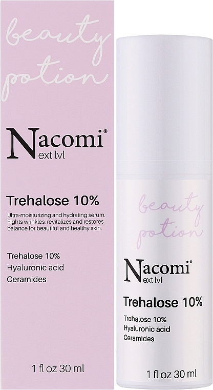 Увлажняющая сыворотка для лица - Nacomi Next Level Trehalose Serum 10% — фото N2