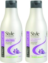 Духи, Парфюмерия, косметика Набор "Против перхоти" - Style Aromatherapy Pro HairCare (shmp/400ml + cond/400ml)