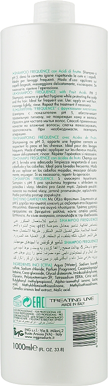 Шампунь для щоденного застосування - ING Professional Treat-ING Frequence Shampoo — фото N4