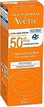 Солнцезащитный крем для сухой кожи - Avene Tres Haute Protection SPF50+ — фото N3