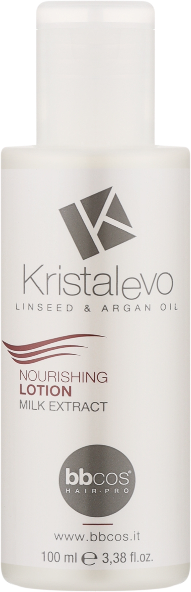 Живильний лосьйон для волосся - BBcos Kristal Evo Nourishing Lotion Milk Extract — фото 100ml