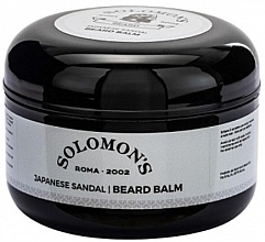 Парфумерія, косметика Бальзам для бороди "Японський сандал" - Solomon's Beard Balm Japanese Sandal