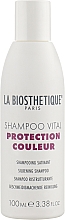 Шампунь для сухого і нормального волосся - La Biosthetique Protection Couleur Shampoo Vital — фото N1