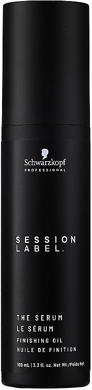 Масло-сыворотка для волос - Schwarzkopf Professional Session Label The Serum Finishing Oil — фото N1