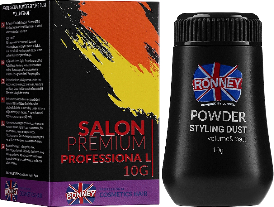 Пудра для укладки з ефектом об'єму та матування - Ronney Professional Powder Styling Dust Volume&Matt — фото N2