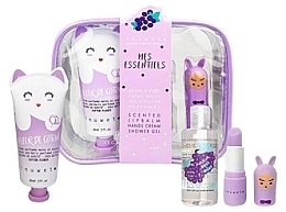 Духи, Парфюмерия, косметика Набор - Inuwet Scented Kit (sh/gel/50ml+lip/balm/3.5g+h/cr/60ml)