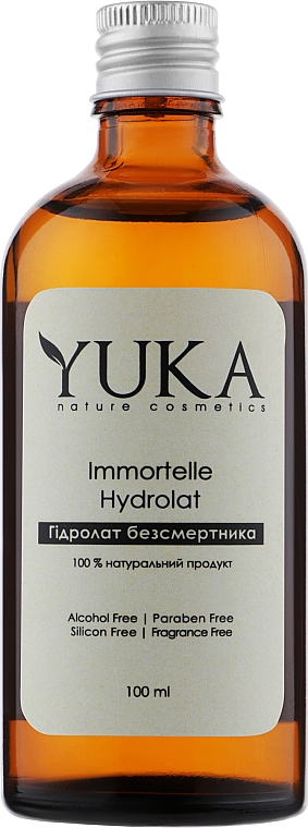 Гідролат безсмертника - Yuka Hydrolat Immortelle — фото N1