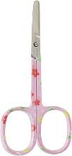 Ножиці манікюрні HD-04, вигнуті, кольорові, дитячі безпечні - Beauty LUXURY — фото N1