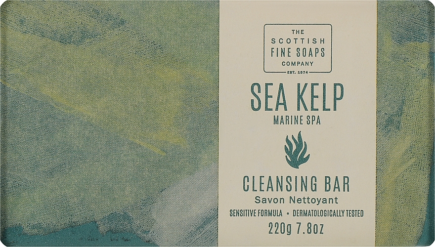 Мило - Scottish Fine Soaps Sea Kelp Cleansing Bar — фото N1