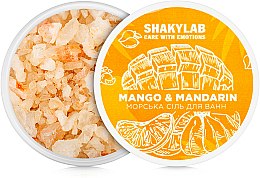 Соль морская для ванн "Mango & Mandarin" - SHAKYLAB Natural Bath Salt — фото N2