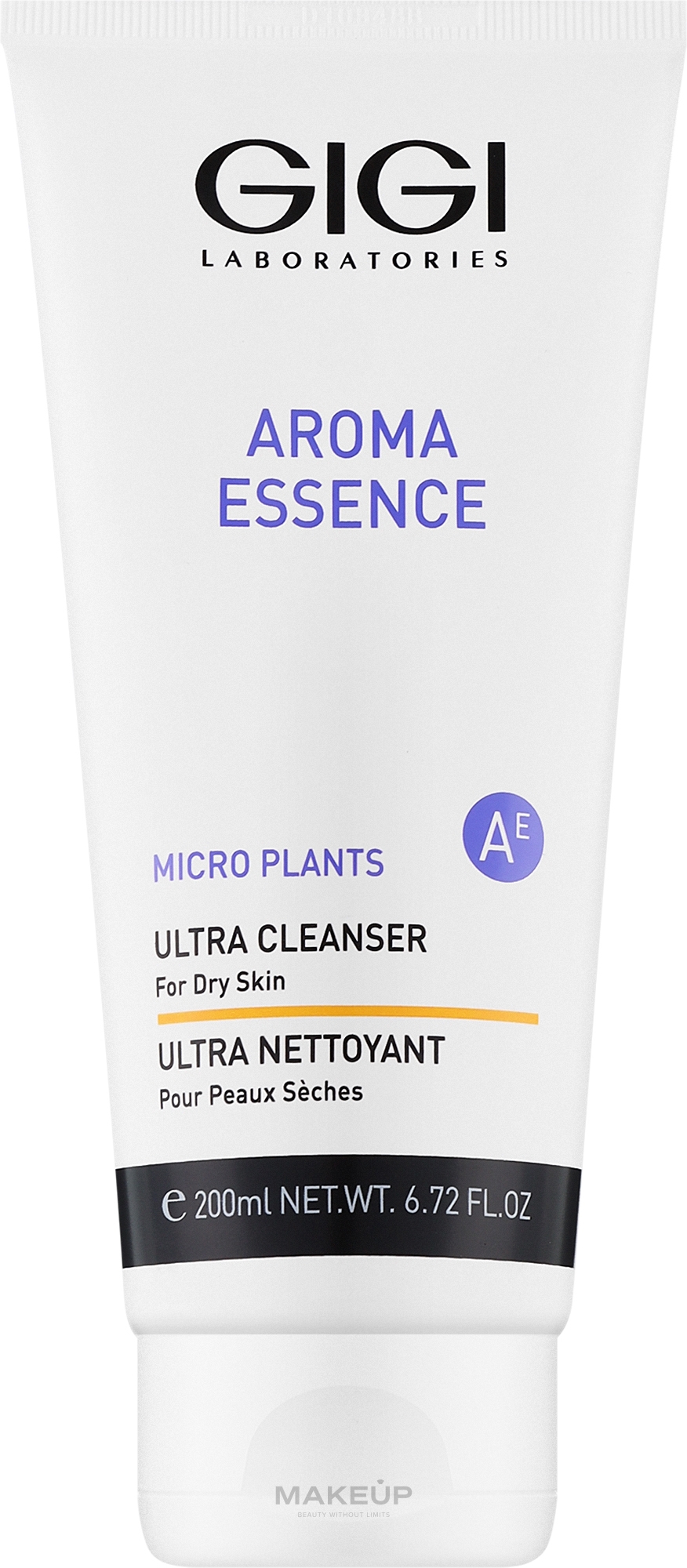 Мило для сухої шкіри обличчя - Gigi Aroma Essence Micro Plants Ultra Cleanser For Dry Skin — фото 200ml