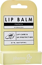 Бальзам для губ "Папайя" - Pharma Oil Papaya Lip Balm — фото N2