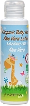 Парфумерія, косметика Органічний дитячий лосьйон для волосся з алое вера - Azeta Bio Organic Baby Hair Aloe Vera Lotion