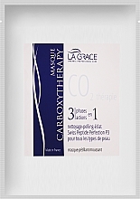 Однофазная маска "Карбокситерапия СО2" - La Grace Masque Carboxytherapy CO2 — фото N1