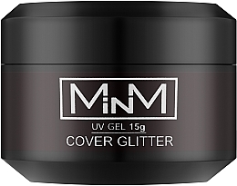 Гель камуфлирующий - M-in-M Gel Cover Glitter — фото N2