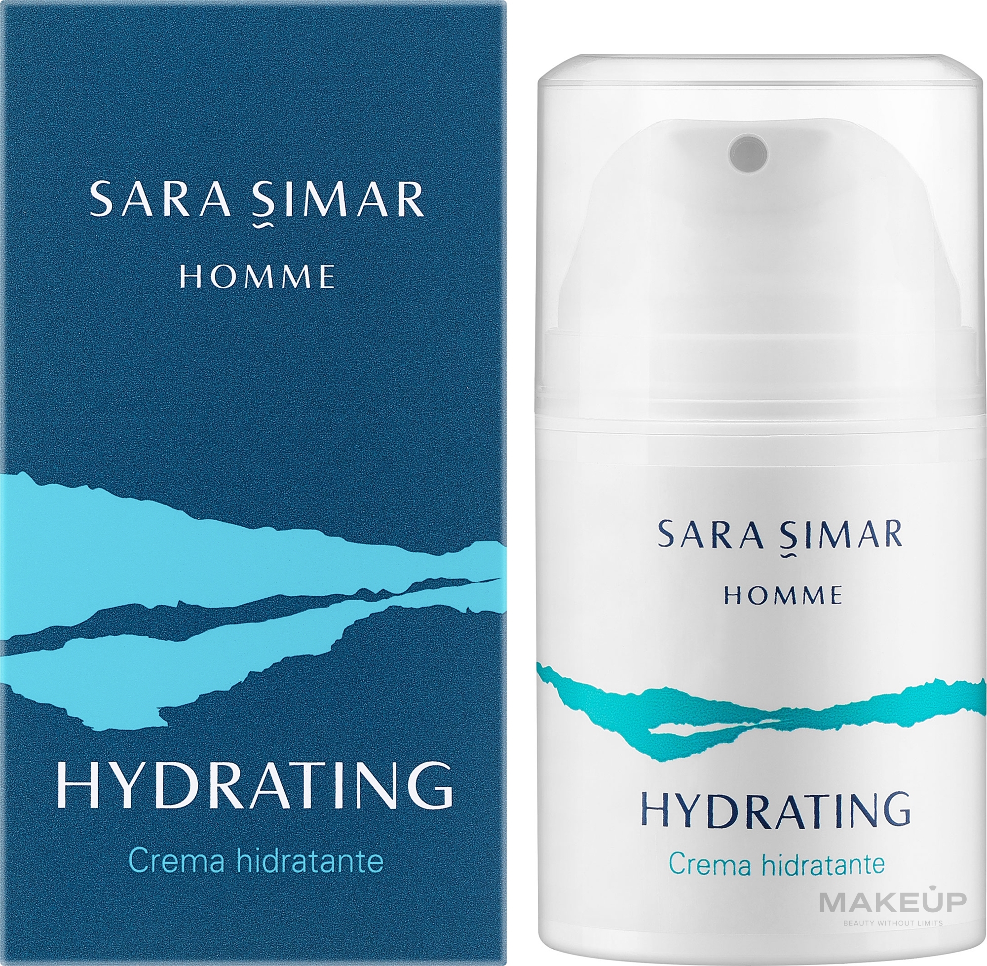 Увлажняющий крем для лица - Sara Simar Men Hydrating Cream — фото 50ml