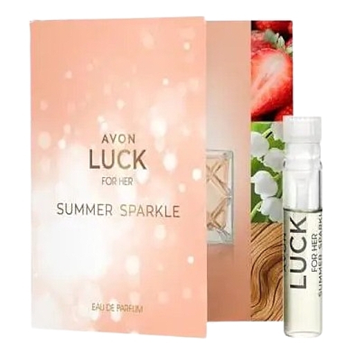 Avon Luck Summer Sparkle - Парфюмированная вода (пробник) — фото N1