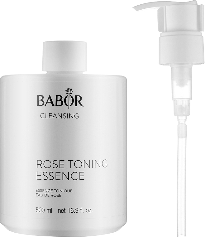 Эссенция для лица с розовой водой - Babor Cleansing Rose Toning Essence — фото N4
