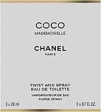 Парфумерія, косметика Chanel Coco Mademoiselle - Туалетна вода (змінний блок + 2 запасних)
