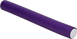 Парфумерія, косметика Бігуді "Flex" фіолетові, довжина 18 см, d21 - Comair