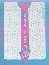 Парфумерія, косметика Дизайнерські наклейки для нігтів "Foil 0064" - StickersSpace 