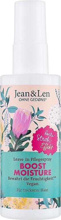 Незмивний спрей-кондиціонер для волосся - Jean & Len Boost Moisture — фото N1