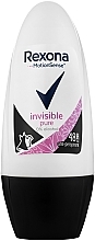 Дезодорант-ролик - Rexona Invisible Pure Deodorant Roll — фото N1