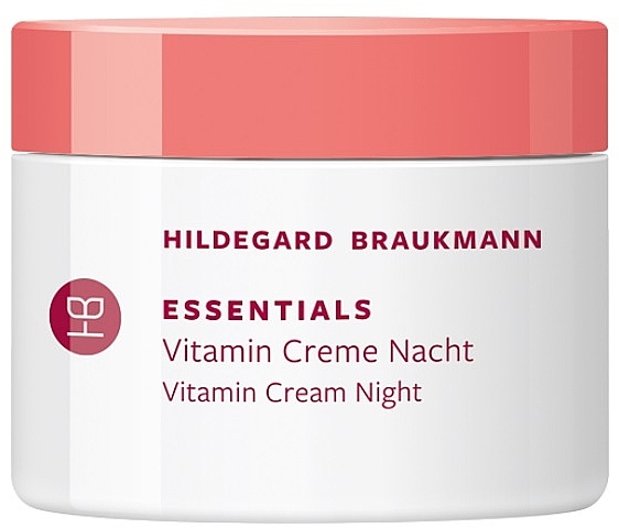 Нічний вітамінний крем для обличчя - Hildegard Braukmann Essentials Vitamin Cream Night — фото N1