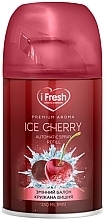 Змінний балон для автоматичного освіжувача "Крижана вишня" - IFresh Premium Aroma Ice Cherry Automatic Spray Refill — фото N1