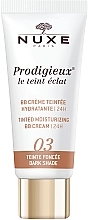 Духи, Парфюмерия, косметика BB-крем - Nuxe Prodigieux Tinted Moisturizing BB Cream 24H