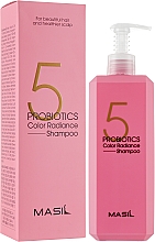 Шампунь с пробиотиками для защиты цвета - Masil 5 Probiotics Color Radiance Shampoo — фото N4