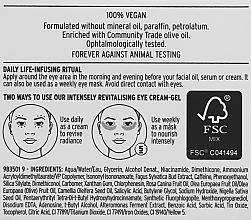 Відновлювальний крем-гель для шкіри навколо очей - The Body Shop Oils of Life — фото N2