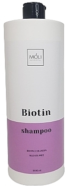 Шампунь безсульфатний з біотином та колагеном - Moli Cosmetics — фото N2
