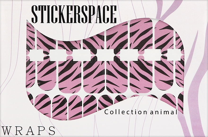 Дизайнерські наклейки для нігтів "Kiki standart" - StickersSpace — фото N1