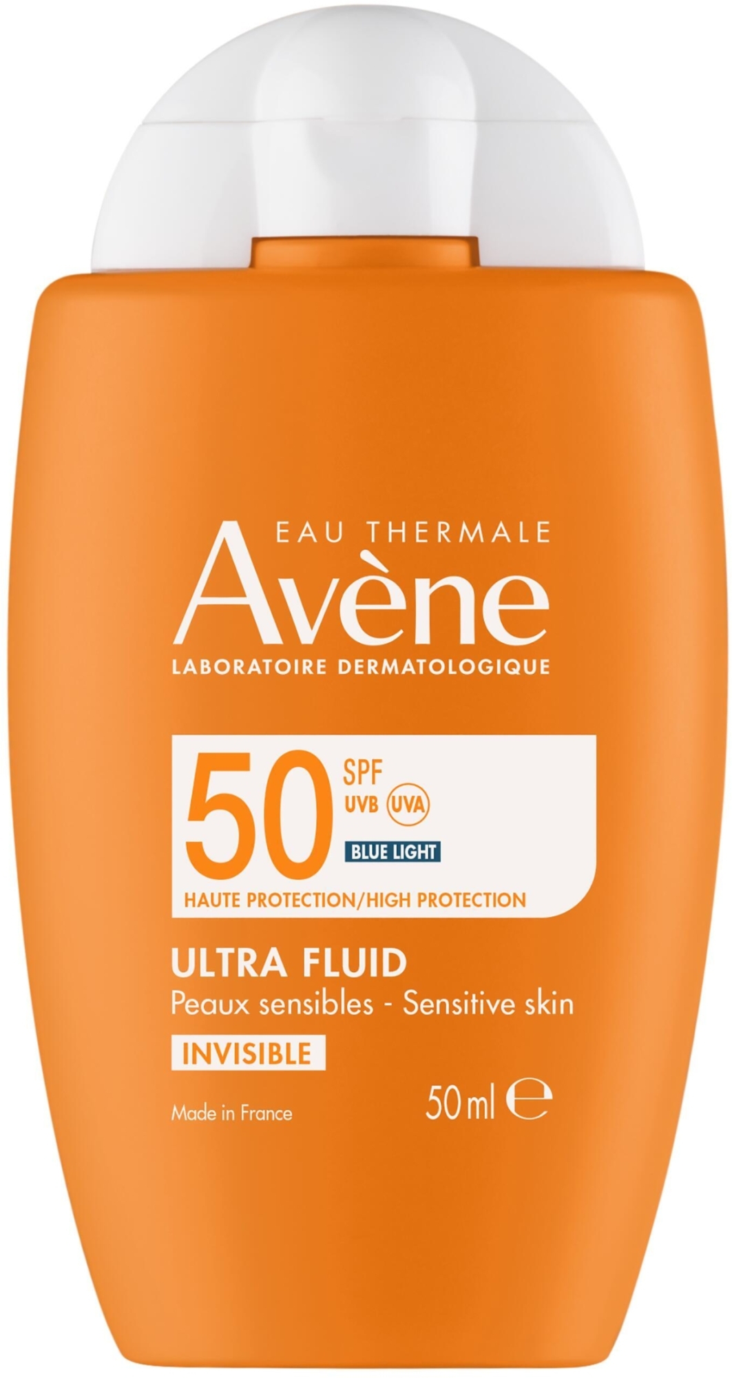 Сонцезахисний флюїд - Avene Eau Thermale Ultra Fluid SPF 50 — фото 50ml