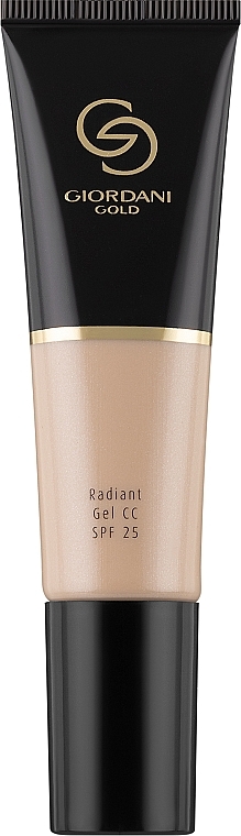 Зволожувальний вдосконалючий тон шкіриСС-гель - Oriflame Giordani Gold Radiant Gel CC SPF 25