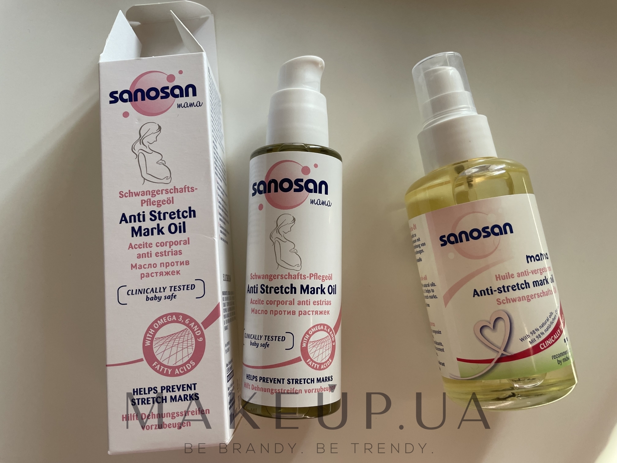 Sanosan Mama Anti-Stretch Mark Oil - Масло от растяжек для беременных:  купить по лучшей цене в Украине | Makeup.ua