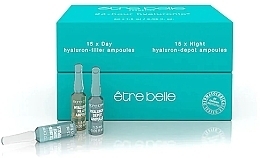 Парфумерія, косметика Набір - Etre Belle Hyaluronic (d/ampoul/15х1,5ml + n/ampoul/15х1,5ml)