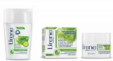 Набір - Lirene Moisture and Nourishment (clean/125ml + cr/50ml)